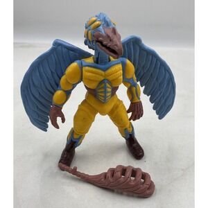 VTG Bandai Power Rangers Bird Man Figure Blue & Yellow Vintage 1994